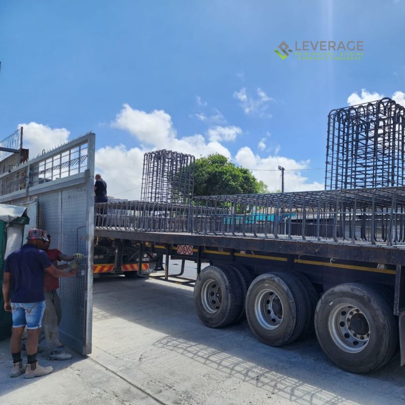 Entrance Beam - preparation for transport